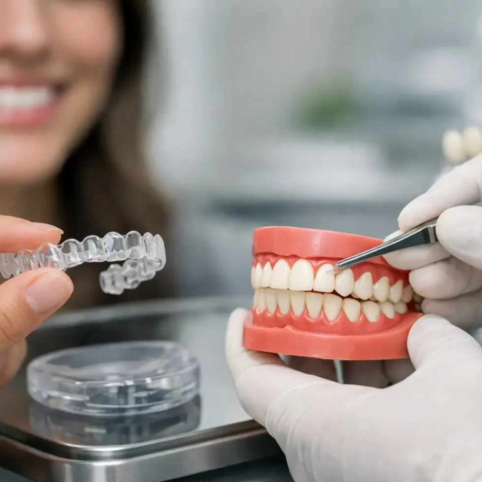 Clear Aligners Versus Veneers: Which Fits You?