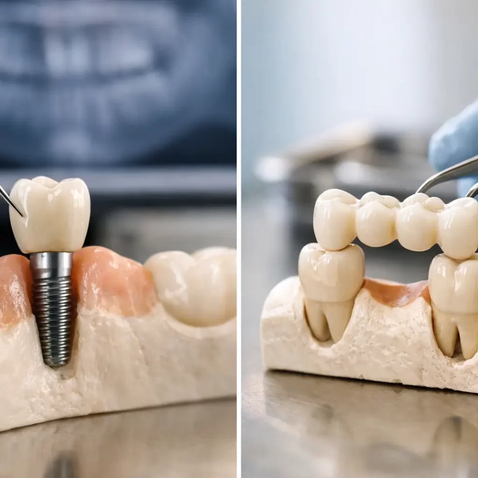 Dental Implants Versus Bridges: Which Fits?